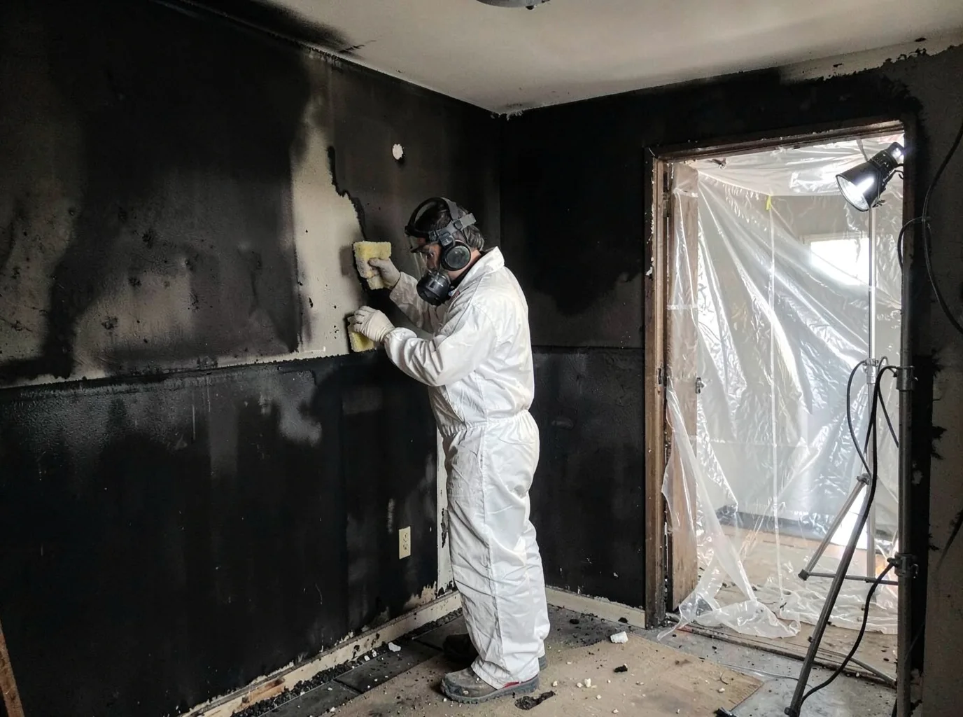 Fire Damage Restoration company in Woodland, PA